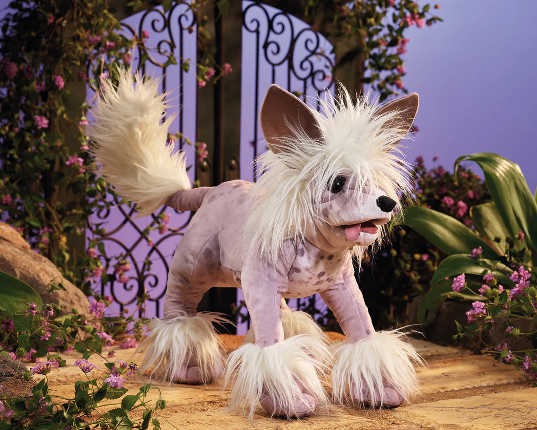 Chinese Crested Dog Puppet