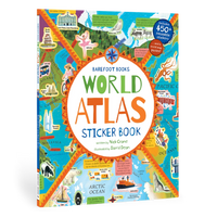 World Atlas Sticker Book