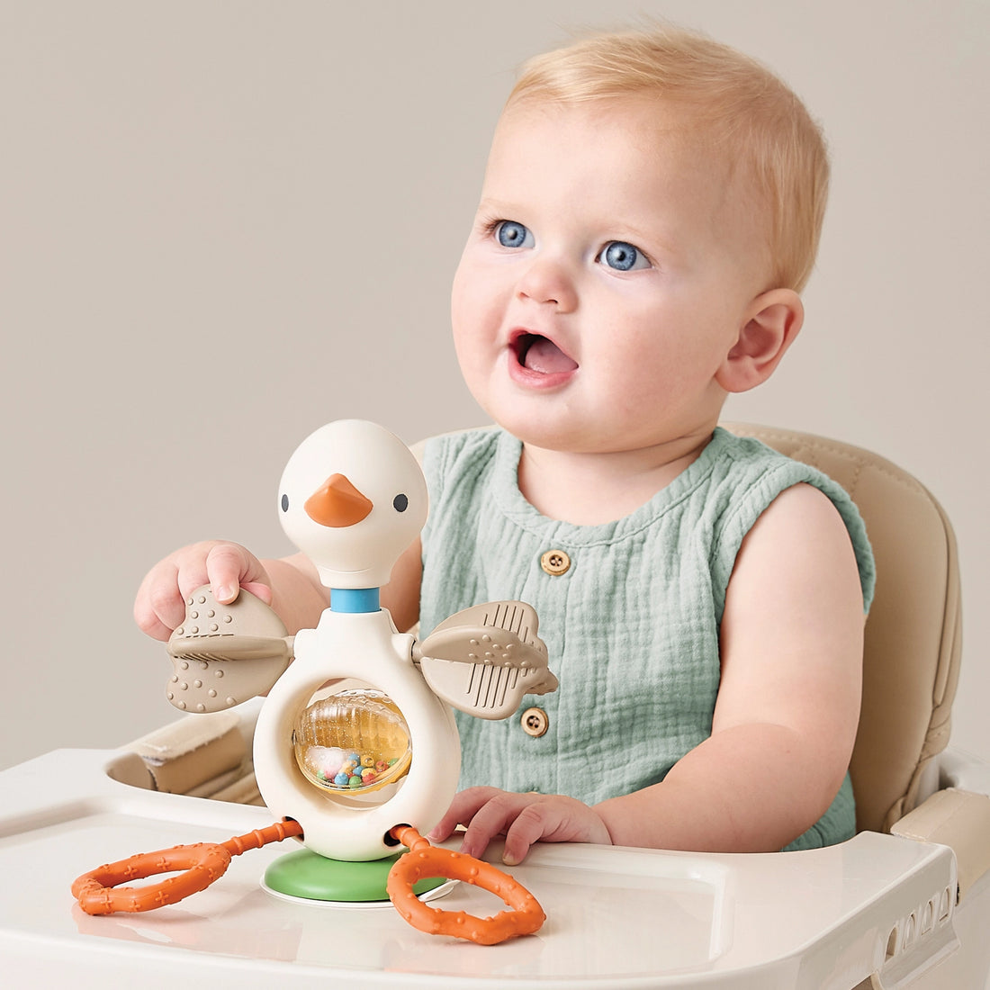 Itzy Twist & Bop High Chair Goose
