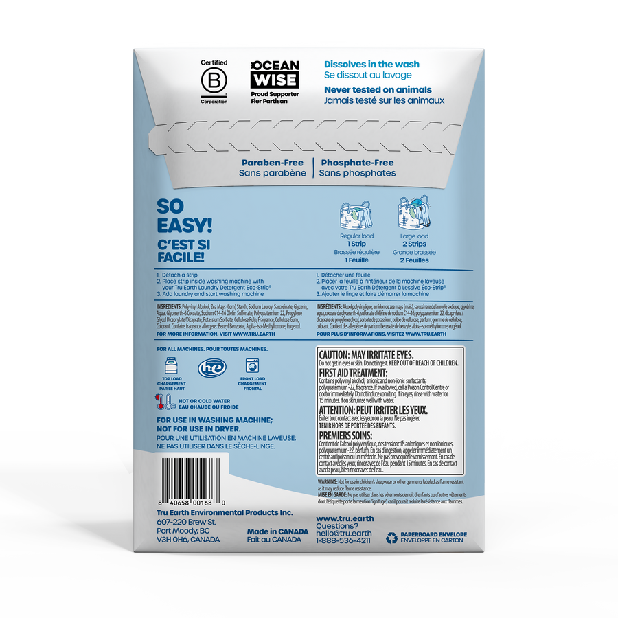 Fabric Softener Eco Strips