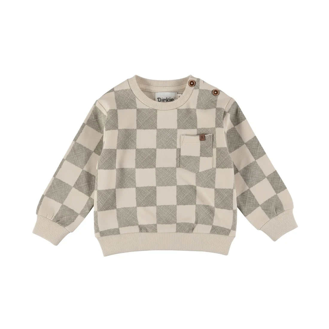 Boys' Checkered Sweater