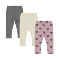 Girls' 3-Pack Legging Set