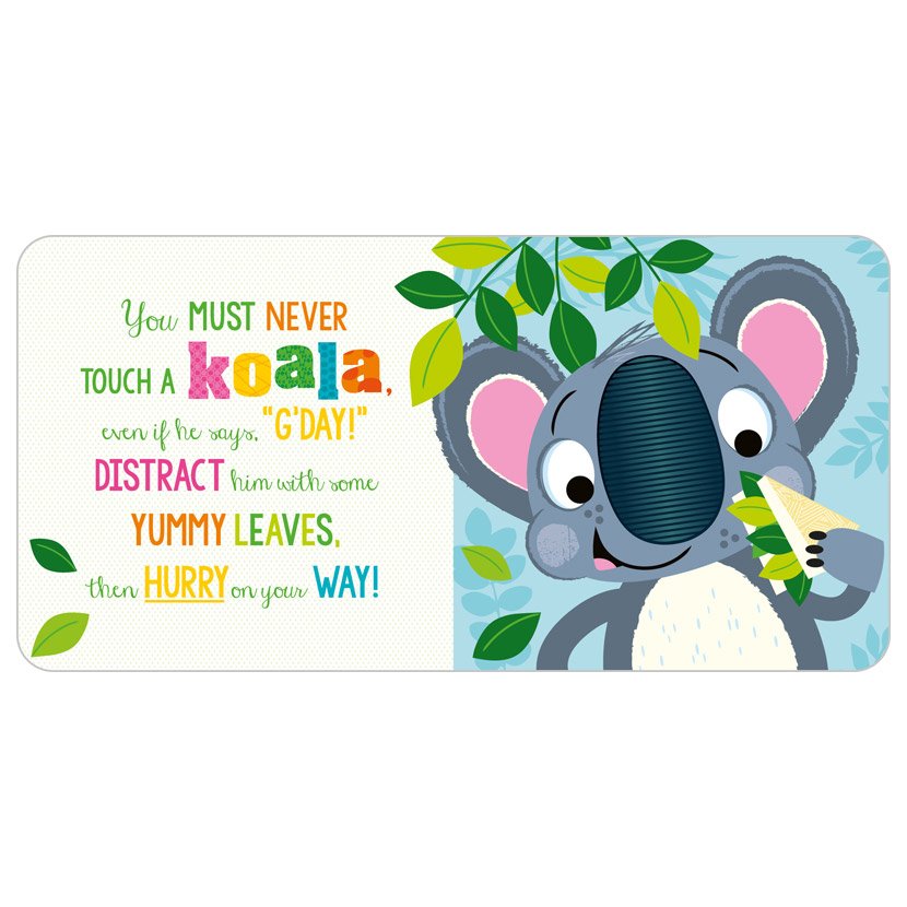 Never Touch a Koala! Book