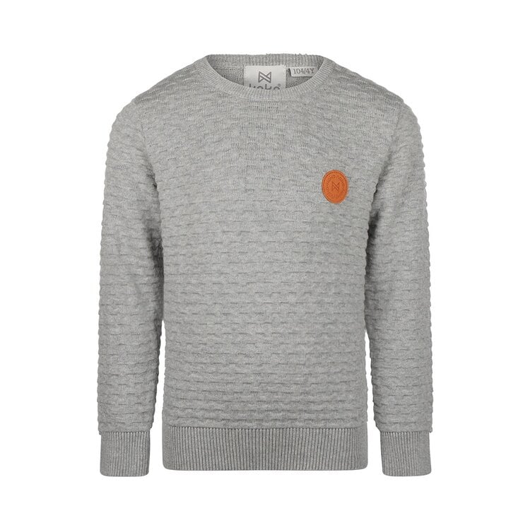 Unisex Knit Grey Sweater