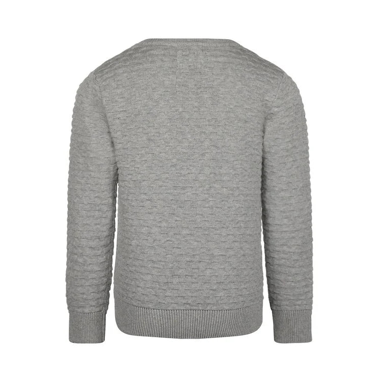 Unisex Knit Grey Sweater