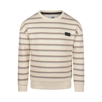 Boys Striped Crewneck Sweater