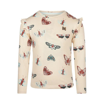 Girls Longsleeve Butterfly Shirt