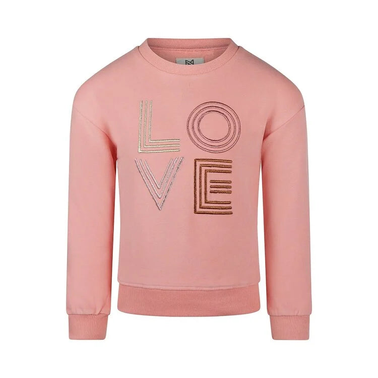 Girls Love Crewneck Sweater