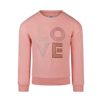 Girls Love Crewneck Sweater