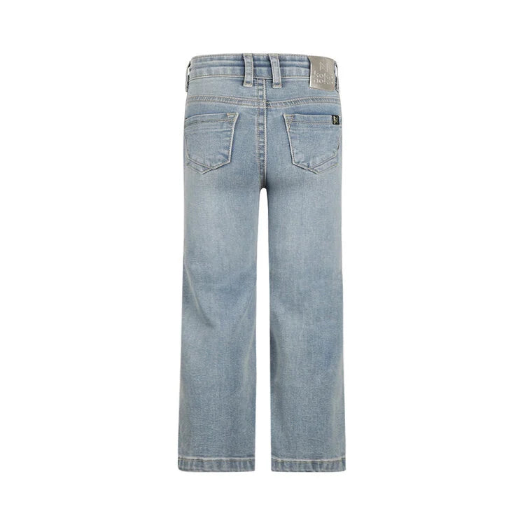Girls' Wide Leg Jeans