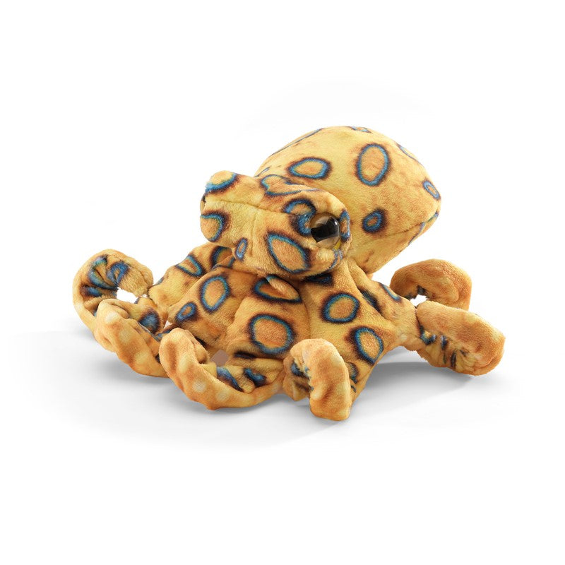 Mini Blue Ringed Octopus Finger Puppet