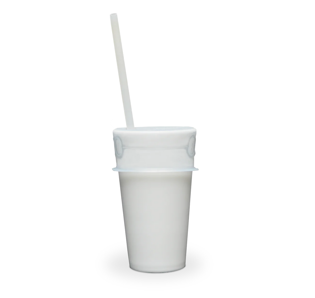 Silicone Lid and Straw