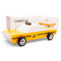 Americana Taxi Wooden Car Toy