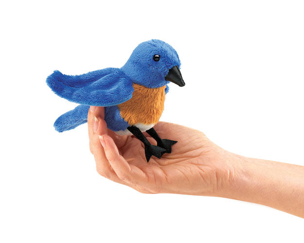 Mini Bluebird Finger Puppet