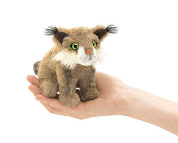 Mini Bobcat Finger Puppet