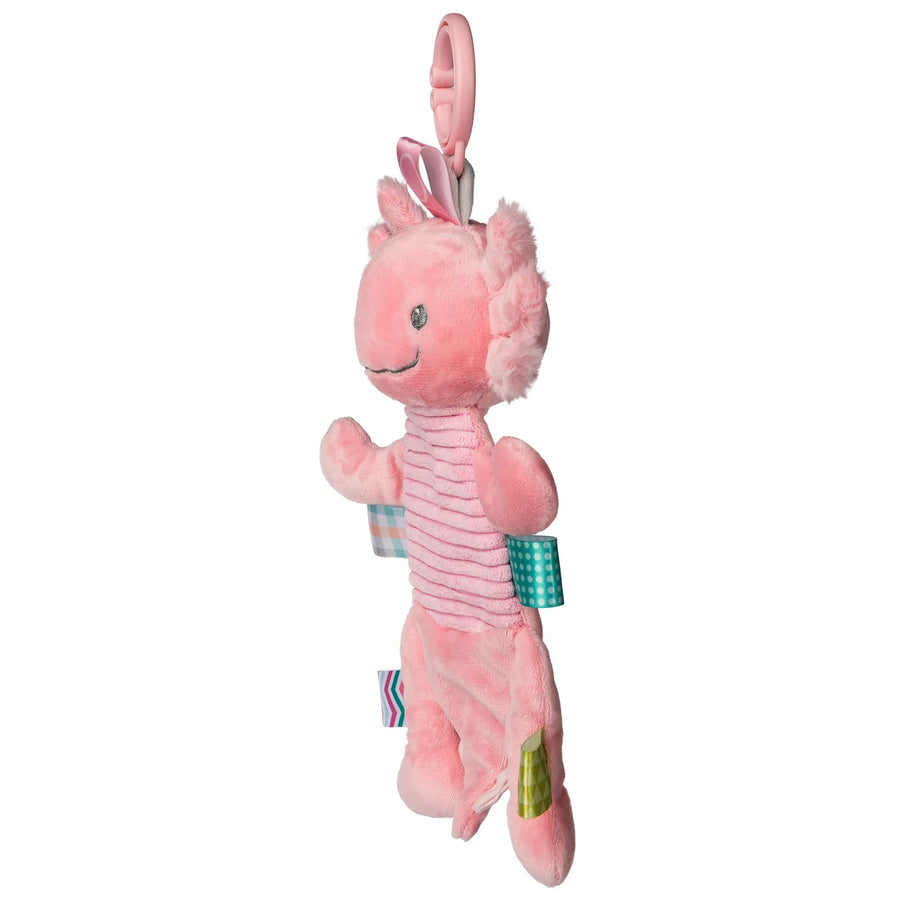 Taggies Crinkies - Axolotl Pink 9"