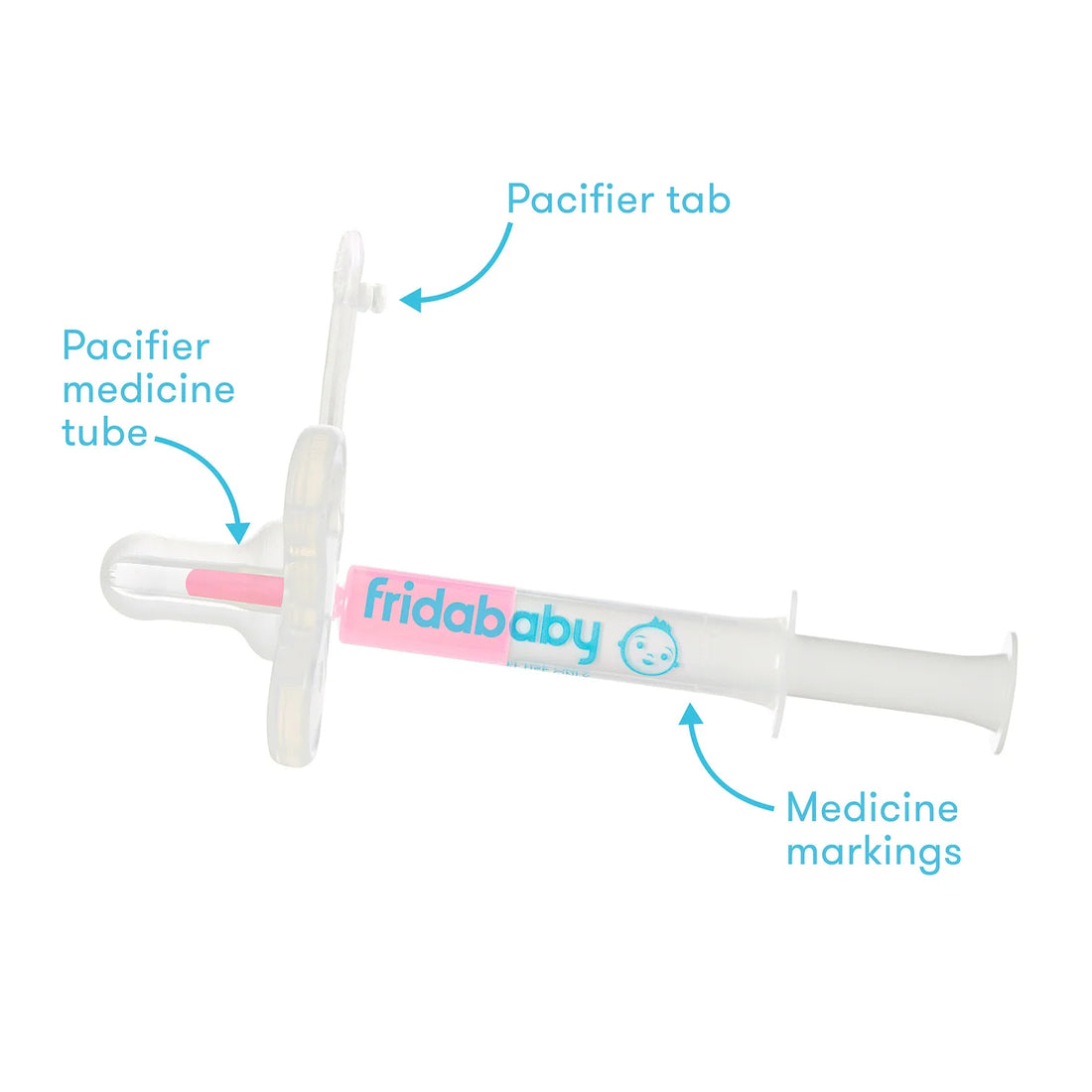 MediFrida Accu-dose Pacifier Medicine Dispenser