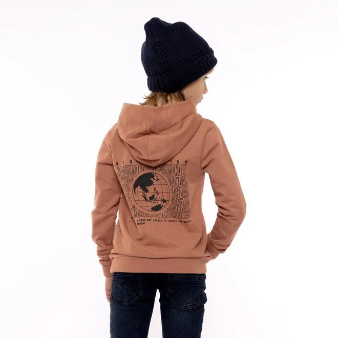 Boys Brown hoodie