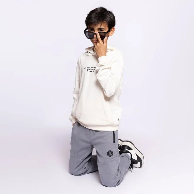 Boys Grey Jogger Pants