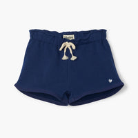 Girls French Terry Paper Bag Short