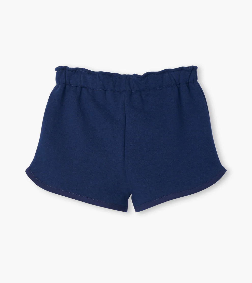 Girls French Terry Paper Bag Short