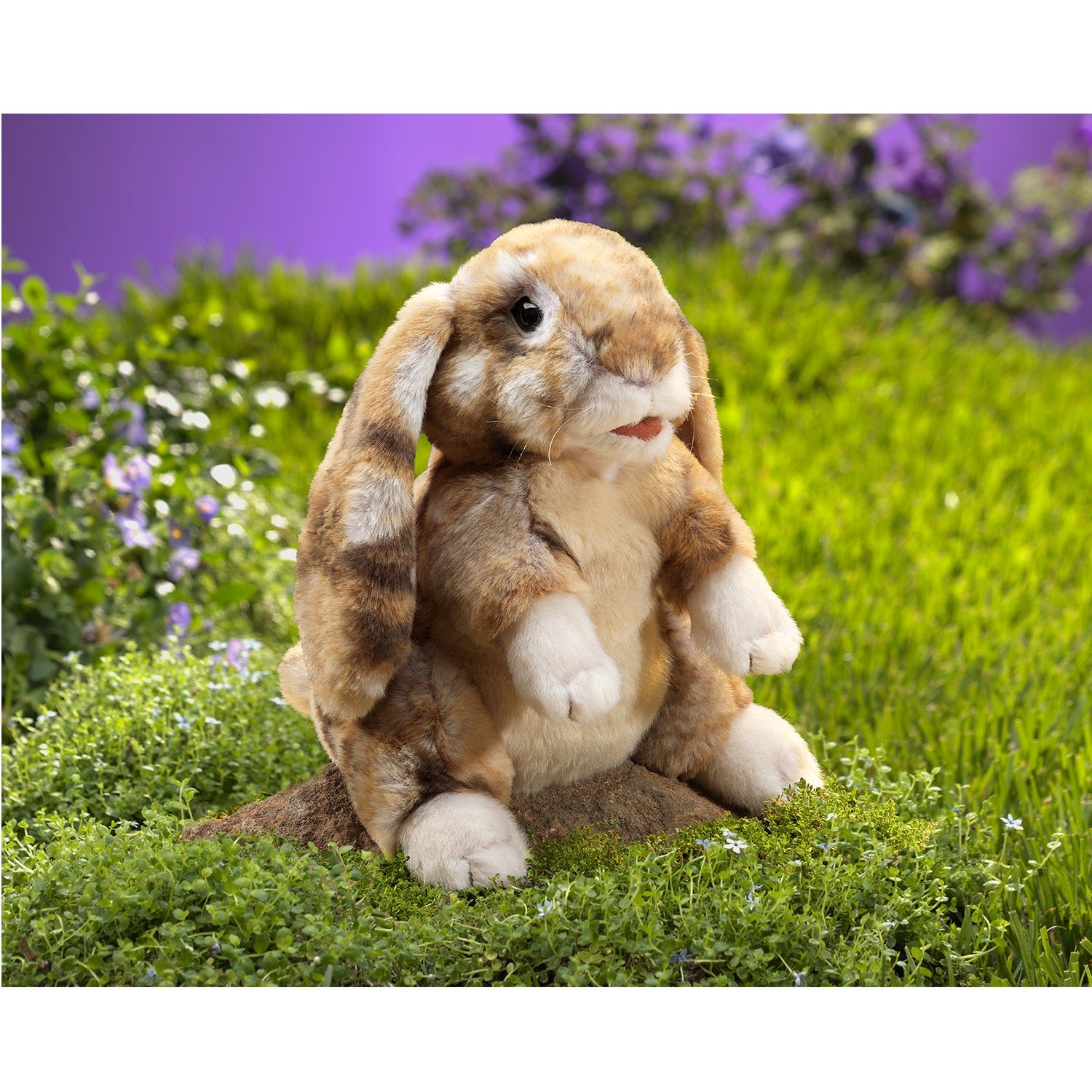 Silk Bunny Rabbit Puppet – The Baby Footprint