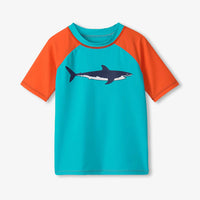 Short Sleeve Shark Rashguard