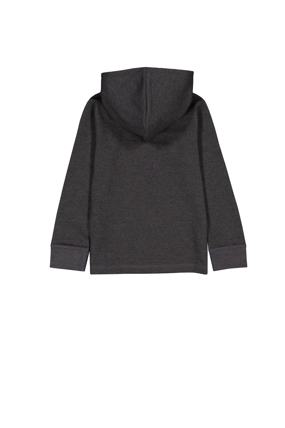 Boys Long Sleeve Popover Thermal Knit Hoodie