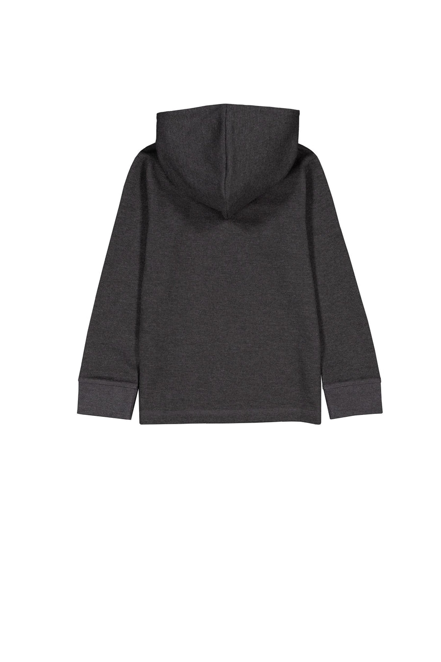 Boys Long Sleeve Popover Thermal Knit Hoodie