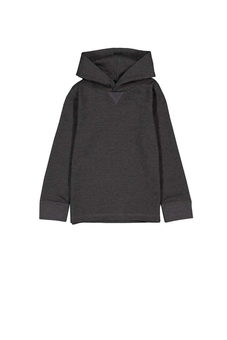 Boys Long Sleeve Popover Thermal Knit Hoodie