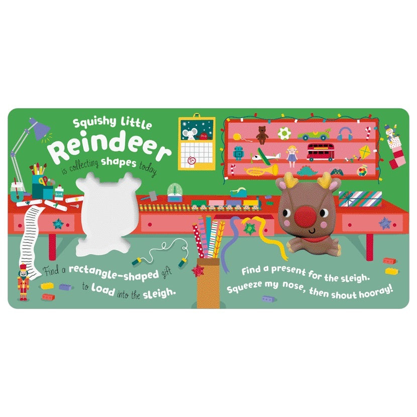 Squish n Squeeze Reindeer Book