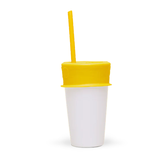 Silicone Lid and Straw