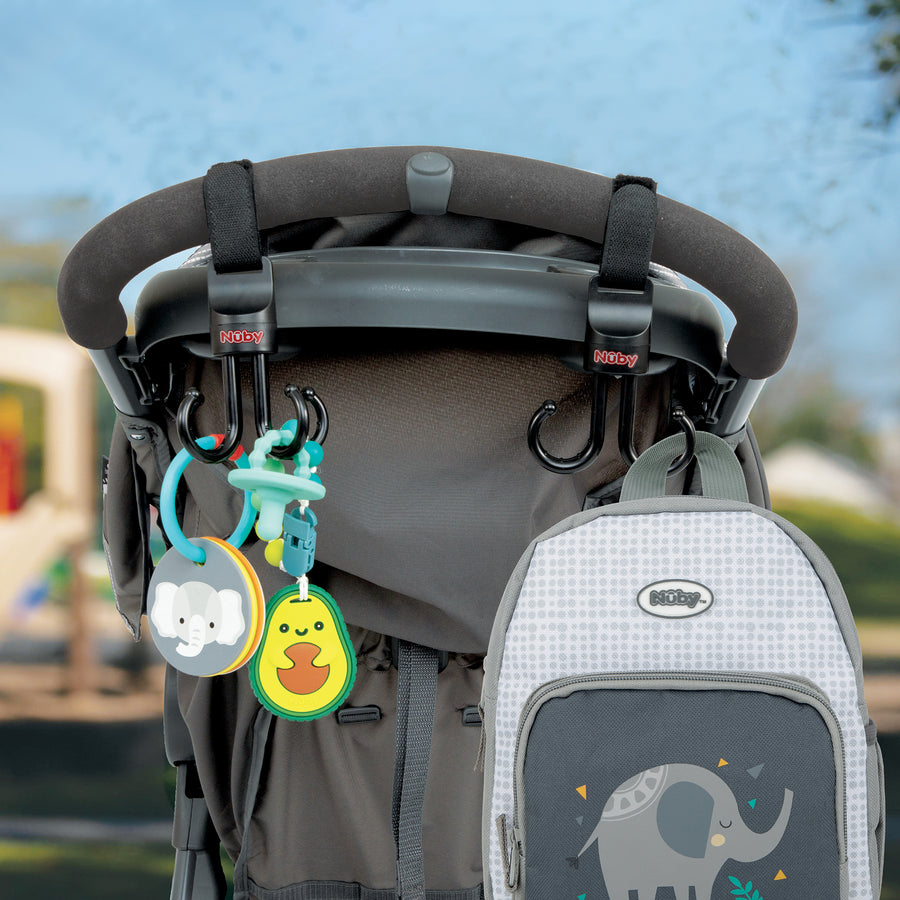 Deluxe Car Seat & Stroller Hooks (2pk)