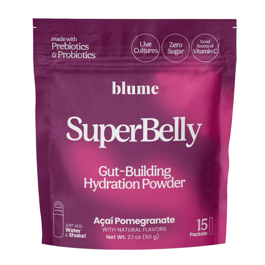 SuperBelly Water Elixirs with Prebiotics