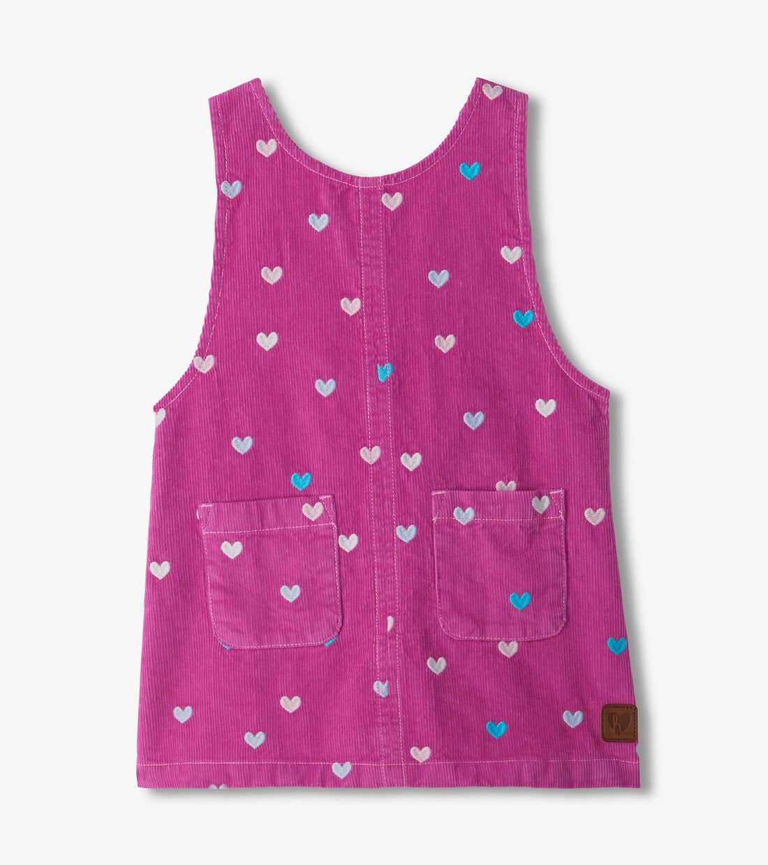 Baby & Toddler Girls Tiny Hearts Corduroy Dress