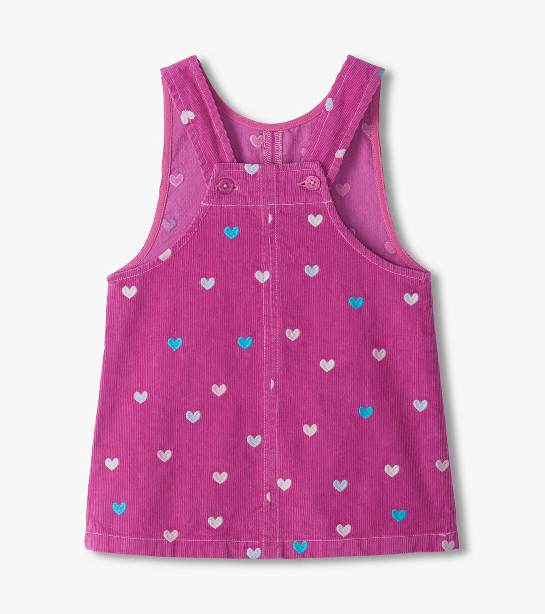Baby & Toddler Girls Tiny Hearts Corduroy Dress