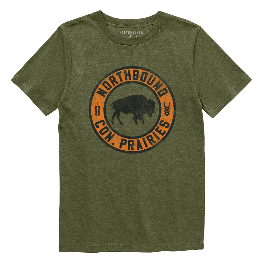 Kids Prairie Bison T-Shirt