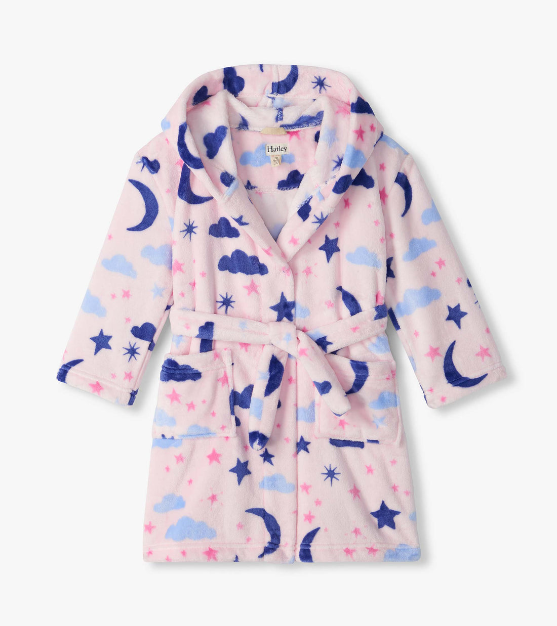 Night Sky Fuzzy Fleece Robe