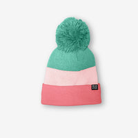 Tricolor Fleece Lined Beanie