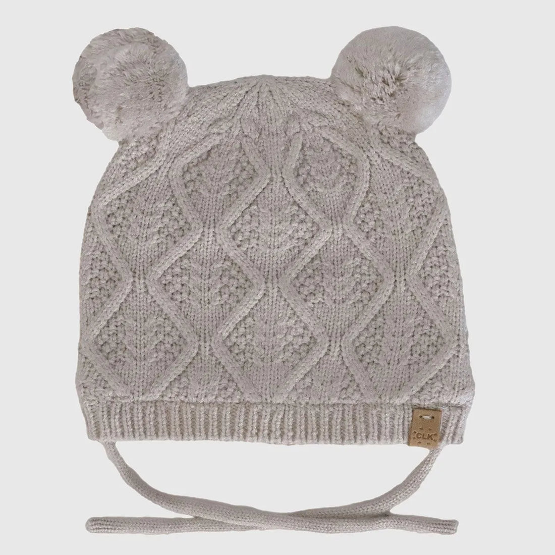 Knit Two Pom Pom Hat