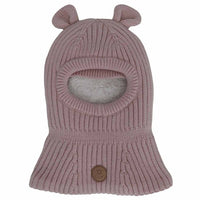 Knit Balaclava with Bear Ears