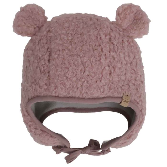 Knit Teddy Bear Hat