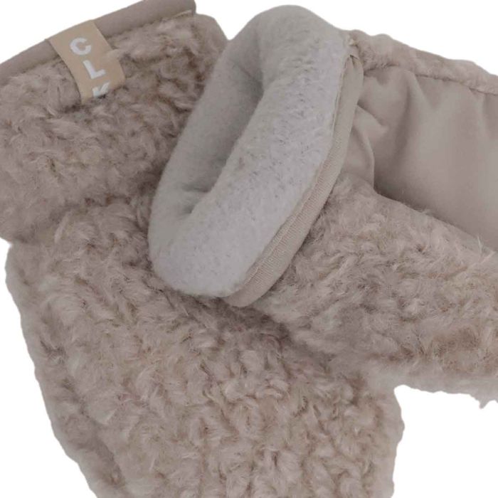 Knit Teddy Bear Mitten