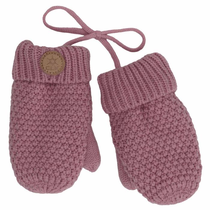 Soft Touch Textured Knit Mittens