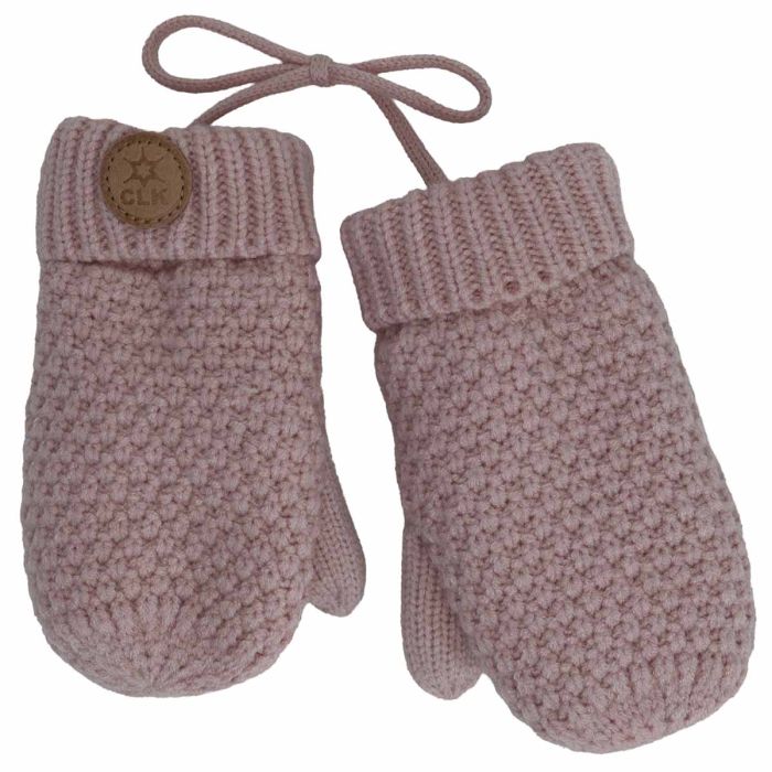 Soft Touch Textured Knit Mittens