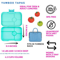 Tapas - 5 Compartment Leakproof Bento Box