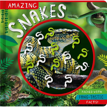 Amazing Snakes Hardcover Book