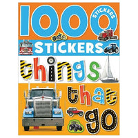 1000 Stickers - Things That Go Activity Book