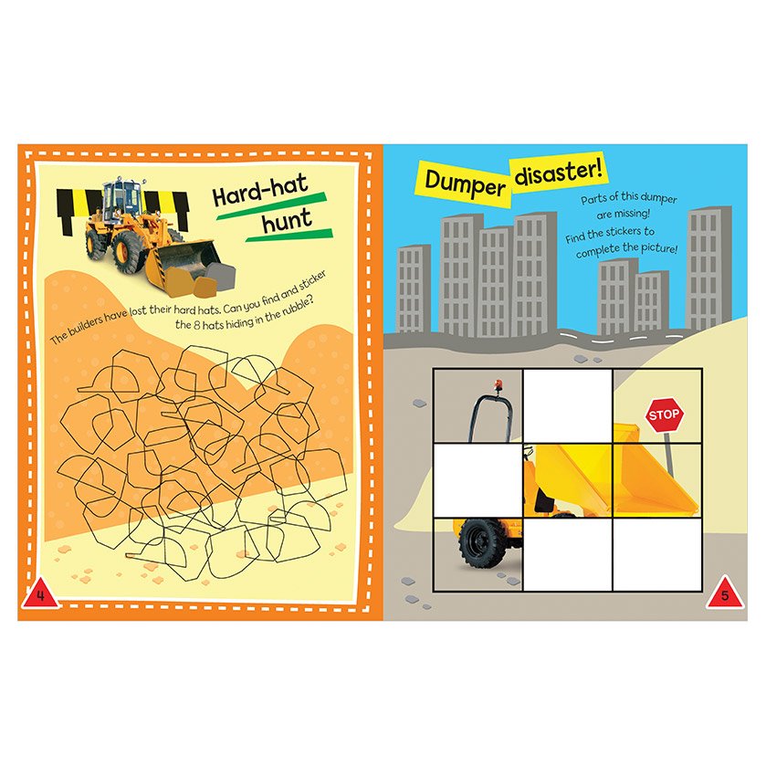 1000 Stickers - Things That Go Activity Book