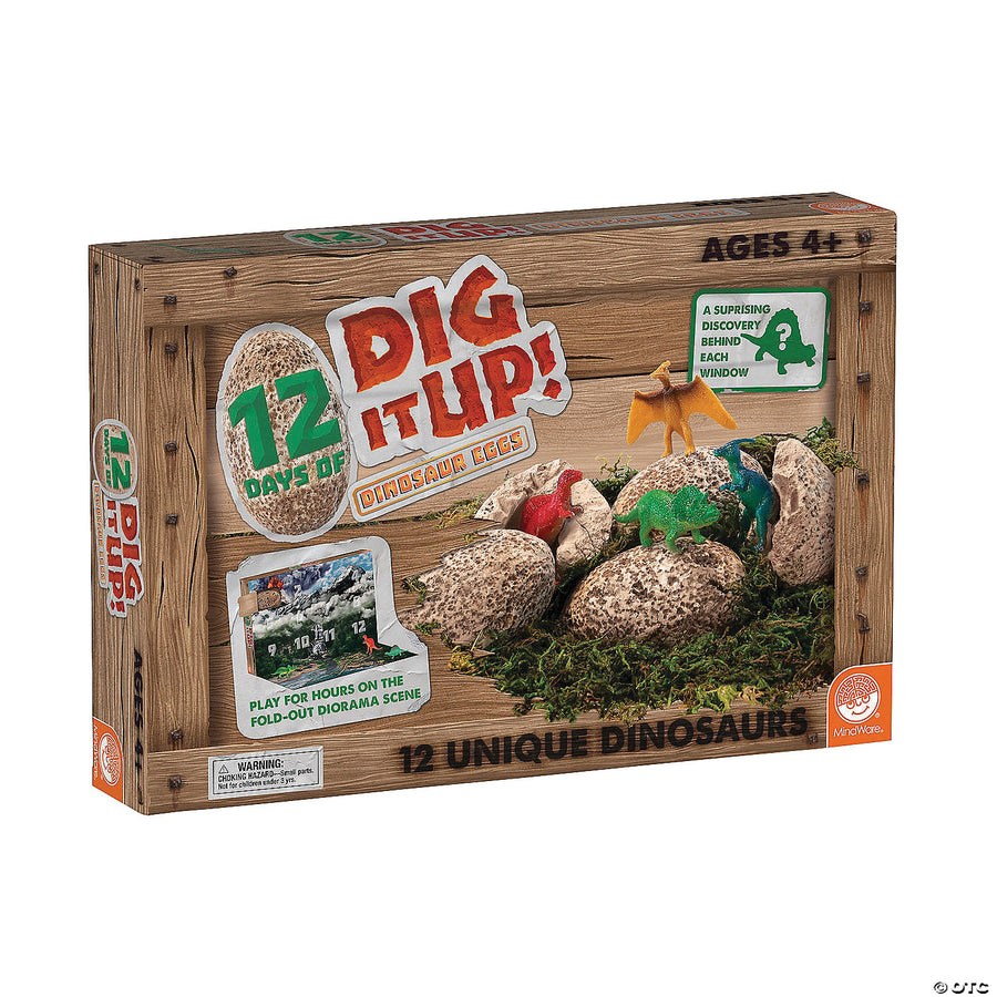 Dig it Up! 12 Days of Dig It Dinosaur Eggs